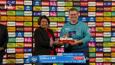 Kingfisher Good Times Sixes of the Match: Eliminator, Gujarat Giants vs Delhi Capitals, WPL 2026: Lizelle Lee