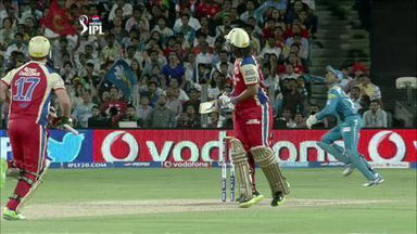 M46: PWI vs RCB – Saurabh Tiwary Wicket
