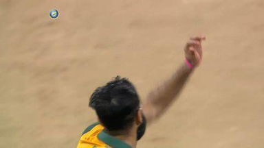 5TH ODI: IND vs SA – Ajinkya Rahane Six