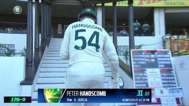 IND vs  AUS 2023, 1ST Test: Peter Handscomb  Wicket