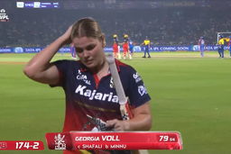 Wicket: Final, Royal Challengers Bengaluru vs Delhi Capitals, WPL 2026: Georgia Voll Wicket