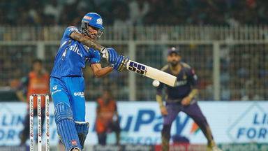 Tilak Varma's fighting 32(17)