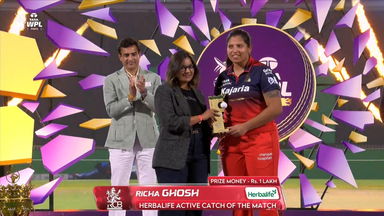 Herbalife Active Catch of the Match: Final, Royal Challengers Bengaluru vs Delhi Capitals, WPL 2026: Richa Ghosh