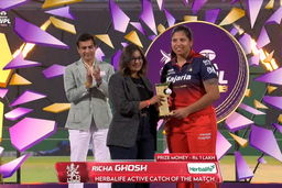 Herbalife Active Catch of the Match: Final, Royal Challengers Bengaluru vs Delhi Capitals, WPL 2026: Richa Ghosh