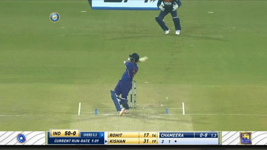 IND vs SL 2022, 1ST T20I: Ishan Kishan Six