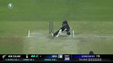 IND vs  NZ 2023, 3RD ODI: Henry Nicholls  Six