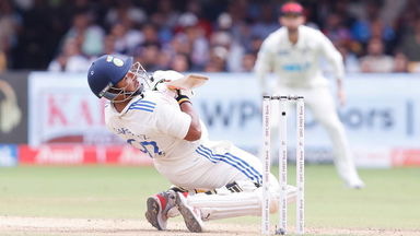 Upper Cut! Sarfaraz Khan uses the pace to perfection