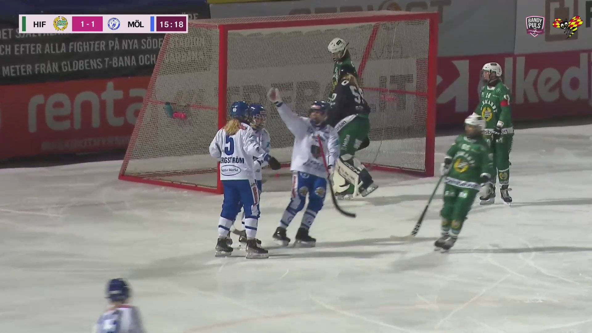 Highlights: Hammarby IF - Mölndal Bandy