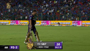 M10: RCB vs KKR – Phil Salt Wicket
