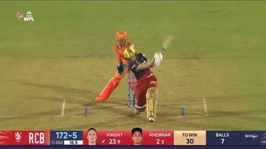 M06- GG vs RCB: Heather Knight  Six