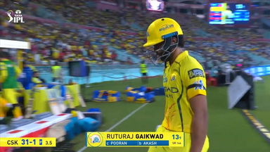 IPL 2026 M59: LSG vs CSK - Ruturaj Gaikwad Wicket