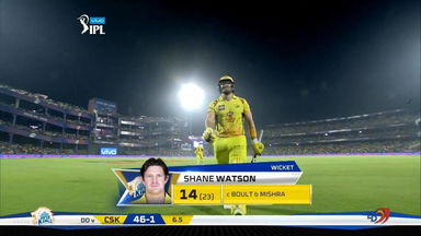 M52: DD vs CSK – Shane Watson Wicket