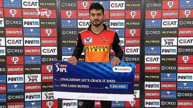 M26: SRH vs RR – Unacademy Lets Crack It Sixes of the Match – Manish Pandey