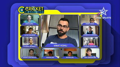 'Just kidding' with Virat Kohli