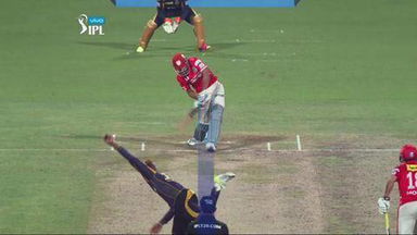 M32: KKR vs KXIP – Swapnil Singh Wicket