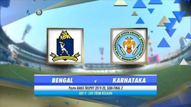 Ranji Trophy 2019-20: Bengal  vs Karnataka, SF2 - Day 2 Highlights
