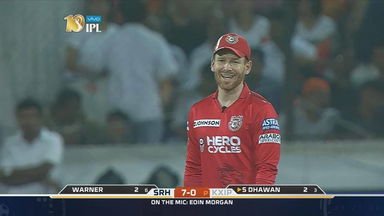 M19: SRH vs KXIP – Player Mic'd Up – Eoin Morgan