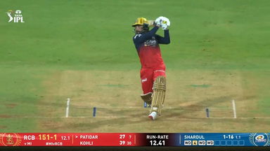 IPL 2026 M20: MI vs RCB - Rajat Patidar Six