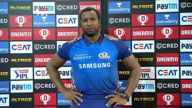 M45: RR vs MI – Kieron Pollard Interview