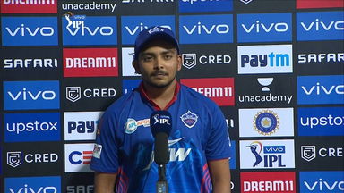 M02: CSK vs DC – Prithvi Shaw Interview
