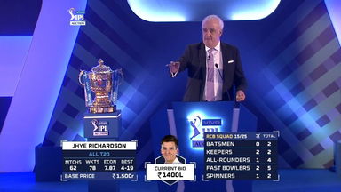 Jhye Richardson moves to Punjab Kings for INR 14 Cr.