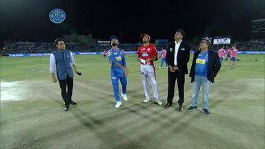 M40: RR vs KXIP – Toss