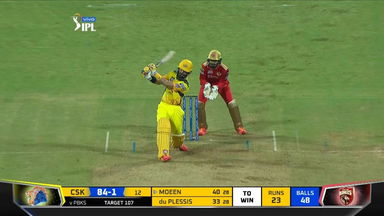 M08: PBKS vs CSK  –Moeen Ali Six
