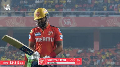 IPL 2025 M22: PBKS vs CSK - Shreyas Iyer Wicket