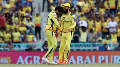 STUNNER: Jadeja cleans up Stoinis with an absolute peach