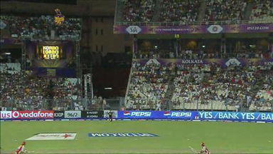 M35: KKR vs KXIP – Manan Vohra Wicket