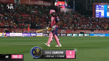 M66: PBKS vs RR – Sanju Samson Wicket