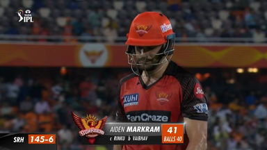 M47: SRH vs KKR – Aiden Markram Wicket