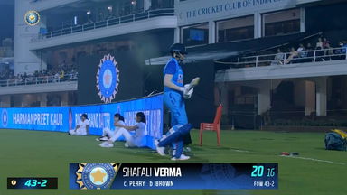 IND-W vs AUS-W 2022, 4TH T20I: Shafali Verma Wicket