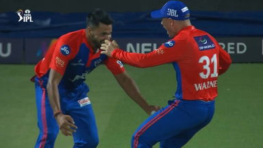 M28: DC vs KKR – Fall of Wickets