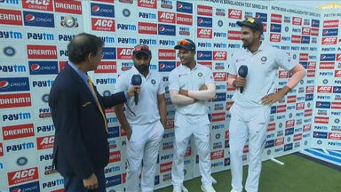 IND vs BAN 2019, 1st Test, Day 3: Mohammed Shami, Ishant Sharma & Umesh Yadav Interview