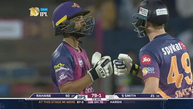 M2: RPS vs MI – Ajinkya Rahane's stroke-filled 60