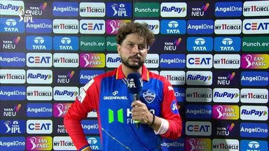 M64: DC vs LSG – Kuldeep Yadav Interview