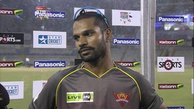 CLT20 2013 Q6: SRH vs OT - Interview - Shikhar Dhawan and Brendon McCullum