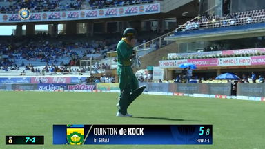 IND vs SA 2022, 2ND ODI: Quinton De Kock  Wicket
