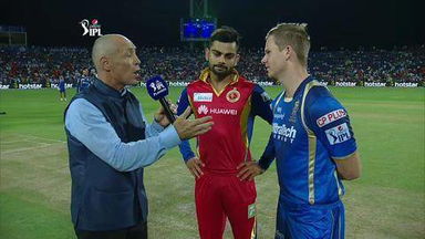 M58: RCB vs RR – Toss