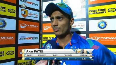 4TH ODI: IND vs WI  –   Interview – Axar Patel