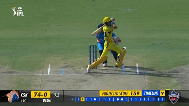 M67: DC vs CSK –  Ruturaj  Gaikwad  Six