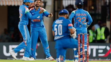 Maiden ODI wicket alert! Harsh Dubey opens his account