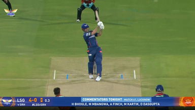 IPL 2025 M61: LSG vs SRH - Mitchell Marsh Six