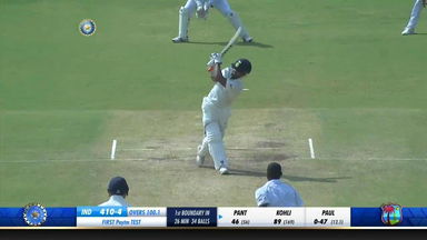 Pant's effortless flick for a SIX