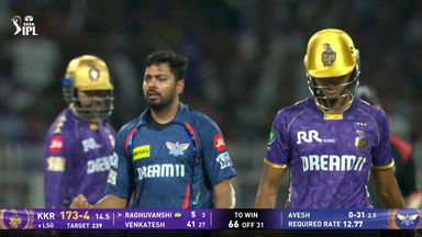 IPL 2025 M19: KKR vs LSG - Angkrish Raghuvanshi Wicket