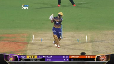 Nitish Rana's dominating 80(36)