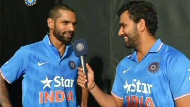 India v SL, 2016: 3rd T20I - Getting candid with Rohit Sharma & Shikhar Dhawan