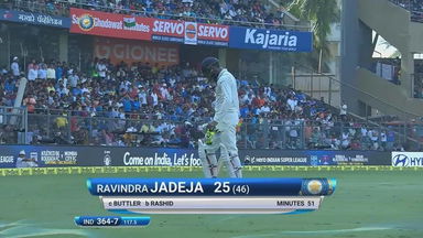 IND vs ENG 2016 - 4th Test, day 3 : Ravindra Jadeja Wicket