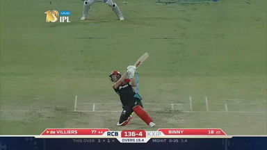 M8: KXIP vs RCB – AB de Villiers Six